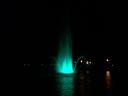 Ночной фонтан на Detroit River
